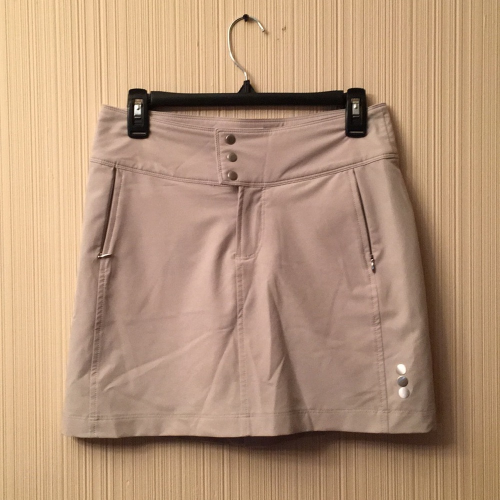 Light Gray Jofit Golf Skirt